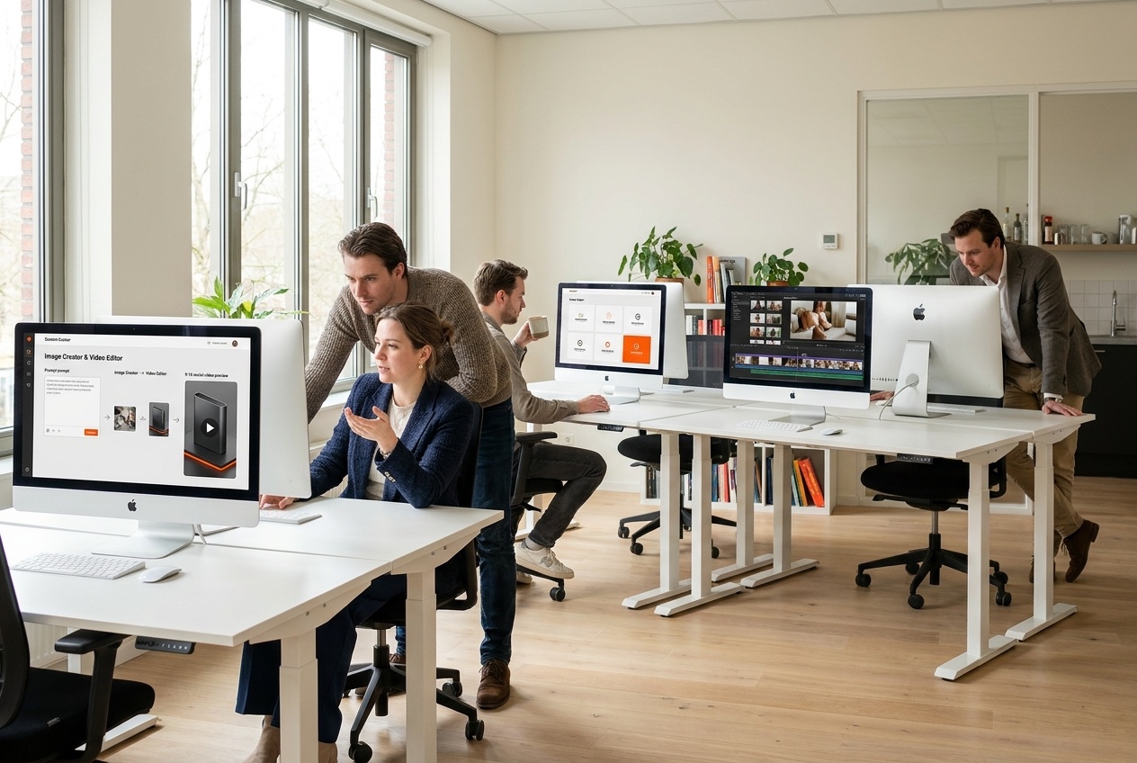 Content Creators — Image Creator & Video Editor tools